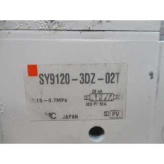 SMC SY9120-3DZ-02T Solenoid Valve SY91203DZ02T - New No Box