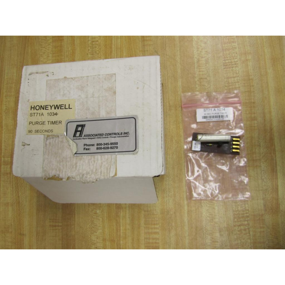 Honeywell ST71A-1034 Purge Timer 90 Seconds ST71A1034