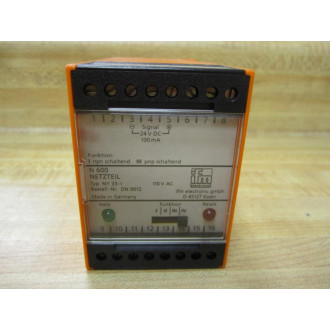IFM Efector DN0012 Amplifier N600110VAC0.1A-DN0012