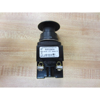Furnas 52PX2G3A Green Push-Pull Operator