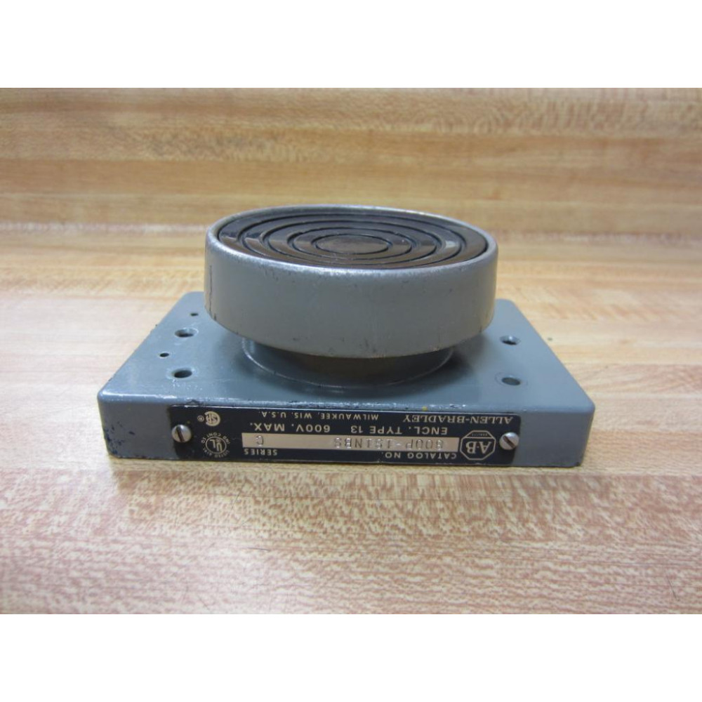 Allen Bradley 800P-1S1NBS Push Button Series C 800P1S1NBS - Used