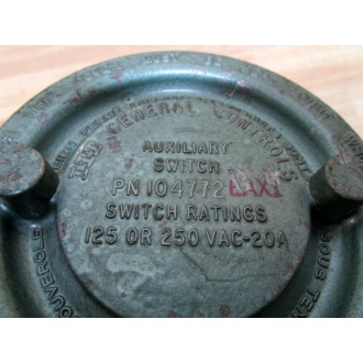 ITT 104772EAX1 Auxiliary Switch Assembly 104772EAX1 - New No Box