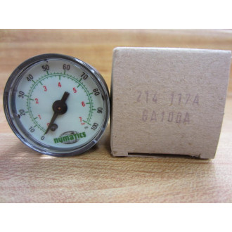 Numatics 153RS415J000000 Regulator Valve With Gauge - New No Box