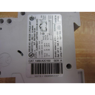 Allen Bradley 1489-A2C150 Circuit Breaker Series A (Pack of 4) - New No Box