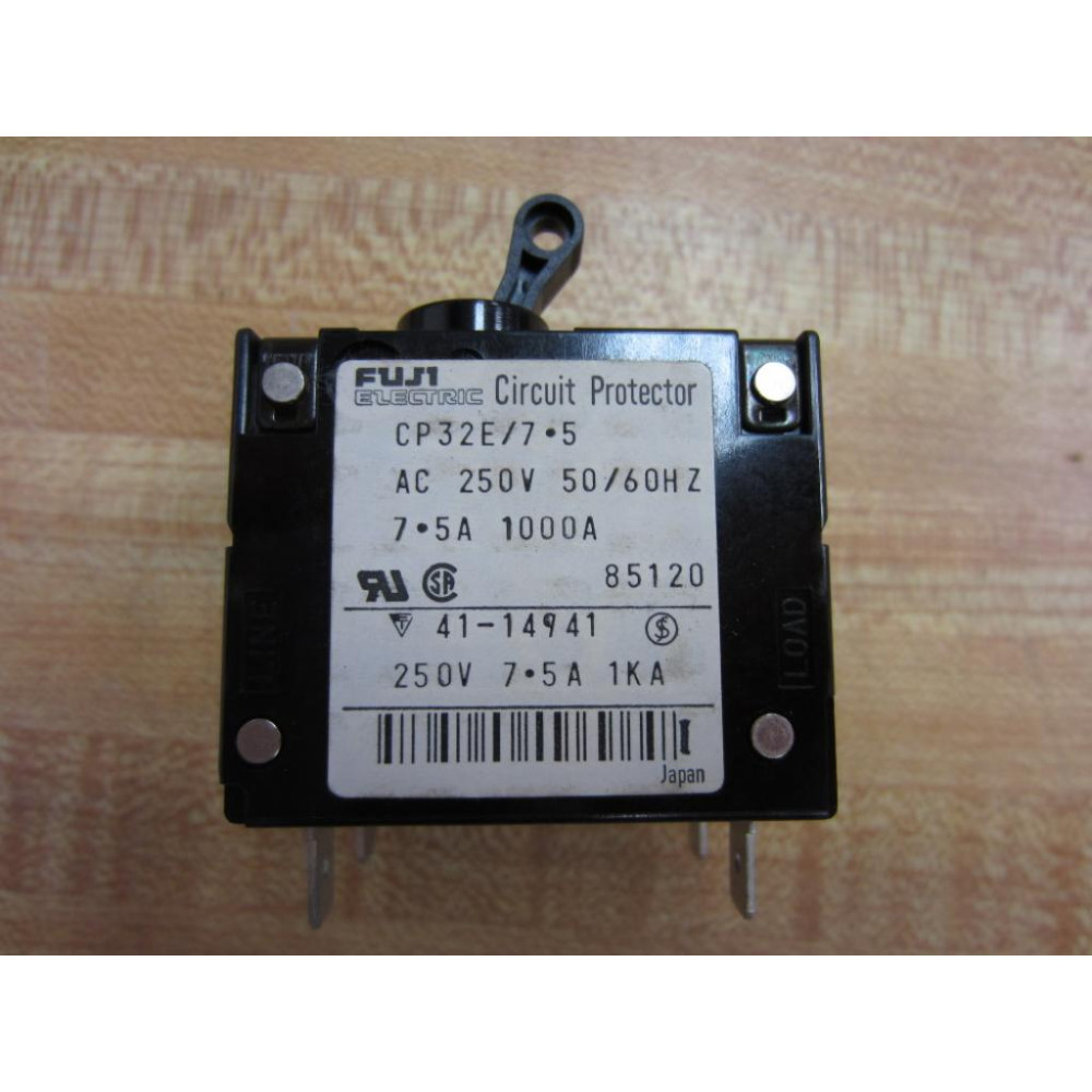 Fuji Electric CP32E7.5 Circuit Breakers CP32E75 - New No Box