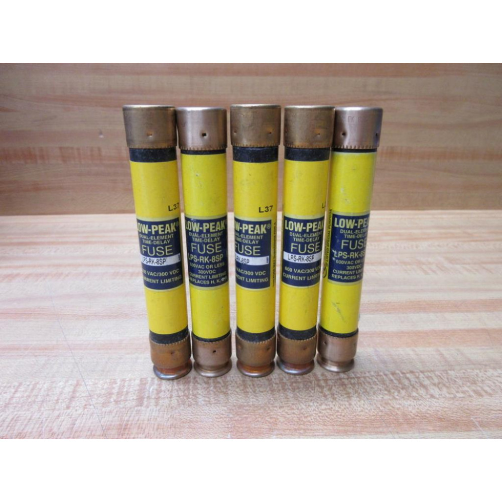 Bussmann LPS-RK-8SP Bussmann Fuse Cross Ref 1BW80 (Pack of 5) - New No Box