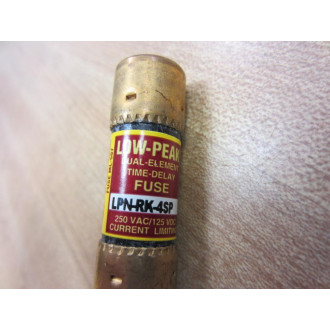 Bussmann LPN-RK-4SP Low-Peak Fuse LPNRK4SP (Pack of 8)