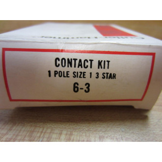 Cutler Hammer 6-3 Eaton 63 Contact Kit