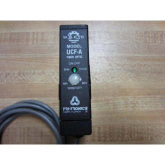 Tri Tronics UCF-A Photoelectric Fiber Optic OnOff Relay UCFA - New No Box