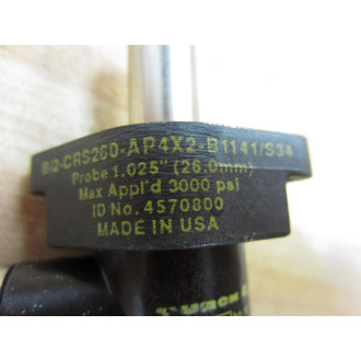 Turck BI2-CRS260-AP4X2-B1141S34 Sensor BI2CRS260AP4X2B1141S34 4570800 - New No Box