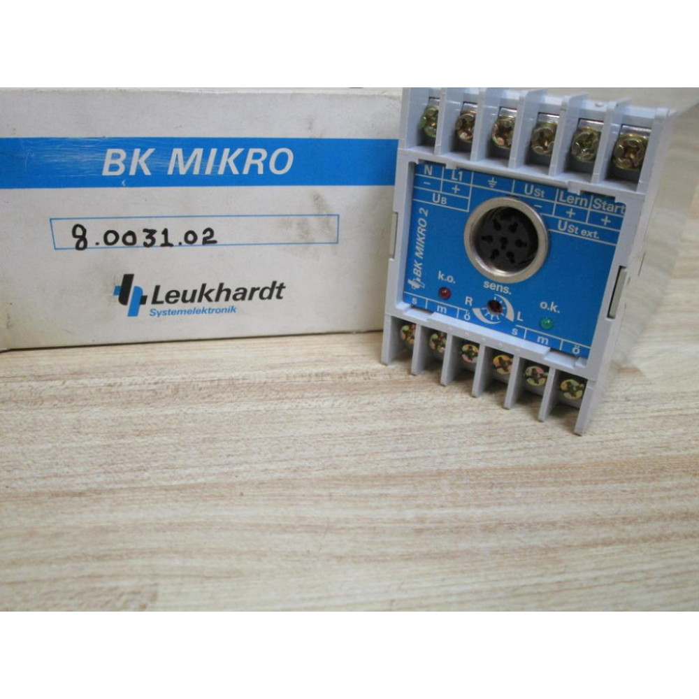 Leukhardt 8.0031.02 Tool Monitoring BK Mikro 2 8003102