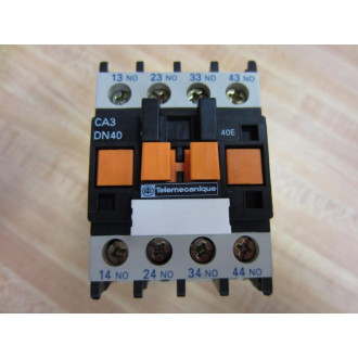 Telemecanique CA3-DN40 Control Relay CA3-DN40 40E - New No Box