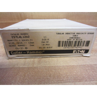 Cutler Hammer E57LAL12A2 Proximity Sensor Series E1
