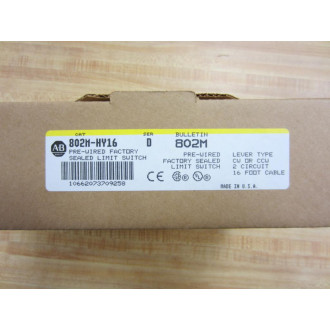 Allen Bradley 802M-HY16 Limit Switch 802MHY16