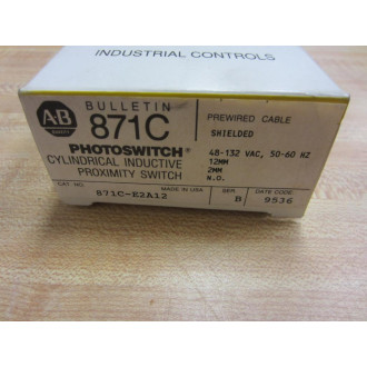 Allen Bradley 871C-E2A12 Inductive Proximity Switch 871CE2A12