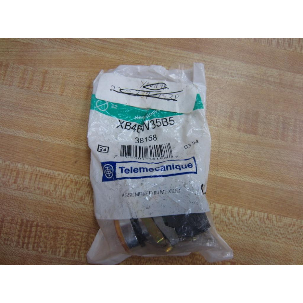 Telemecanique XB4-BW35B5 Push Button Led - Orange XB4BW35B5