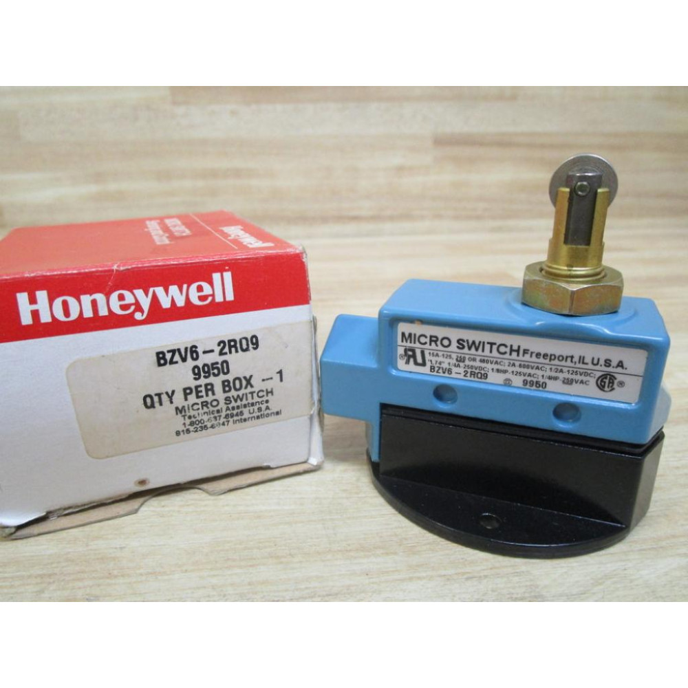 Honeywell Micro Switch BZV6-2RQ9 Limit Switch 9950 BZV62RQ9
