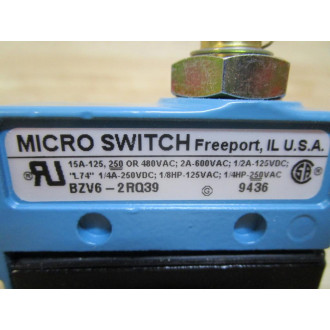 Honeywell BZV6-2RQ39 Limit Switch BZV62RQ39