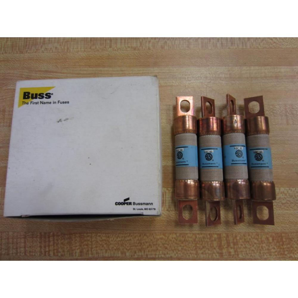 Bussmann KBC 60 Rectifier Fuses KBC60 (Pack of 4)