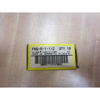 Buss FNQ-R-1-12 Bussmann Fuse Cross Ref 1CT88 (Pack of 10)