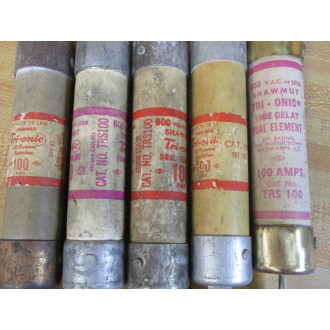 GouldShawmut TRS100 Tri-Onic Fuse Tested (Pack of 5) - Used