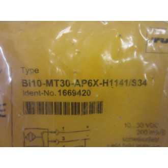 Turck BI10-MT30-AP6X-H1141S34 Sensor BI10MT30AP6XH1141S34 1669420