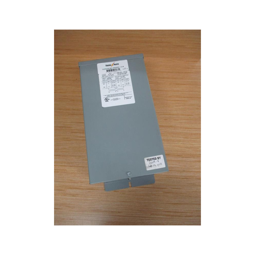 Federal Pacific P2XGF21-1.5-N Transformer P2XGF2115N Federal Pacific P2XGF21-1.5-N Transformer P2XGF2115N