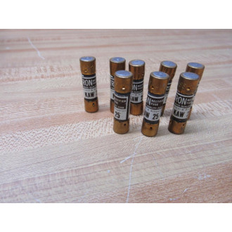 Bussmann KAW-25 Tron Rectifier Fuse 25 Amps (Pack of 8) - New No Box