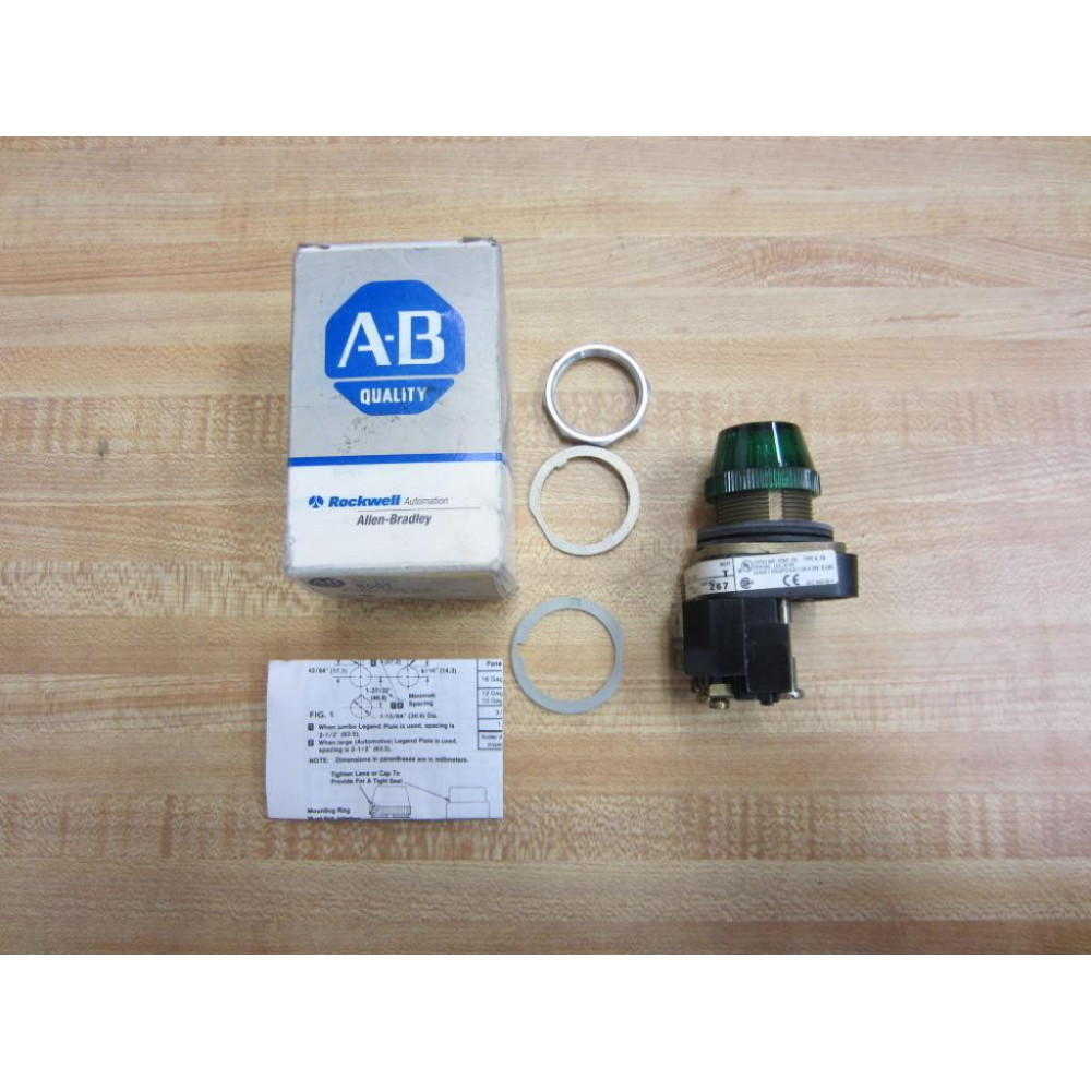 Allen Bradley 800T-PF46G Pilot Light 800TPF46G