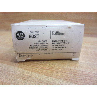 Allen Bradley 802T-HTP Limit Switch 802THTP Series J