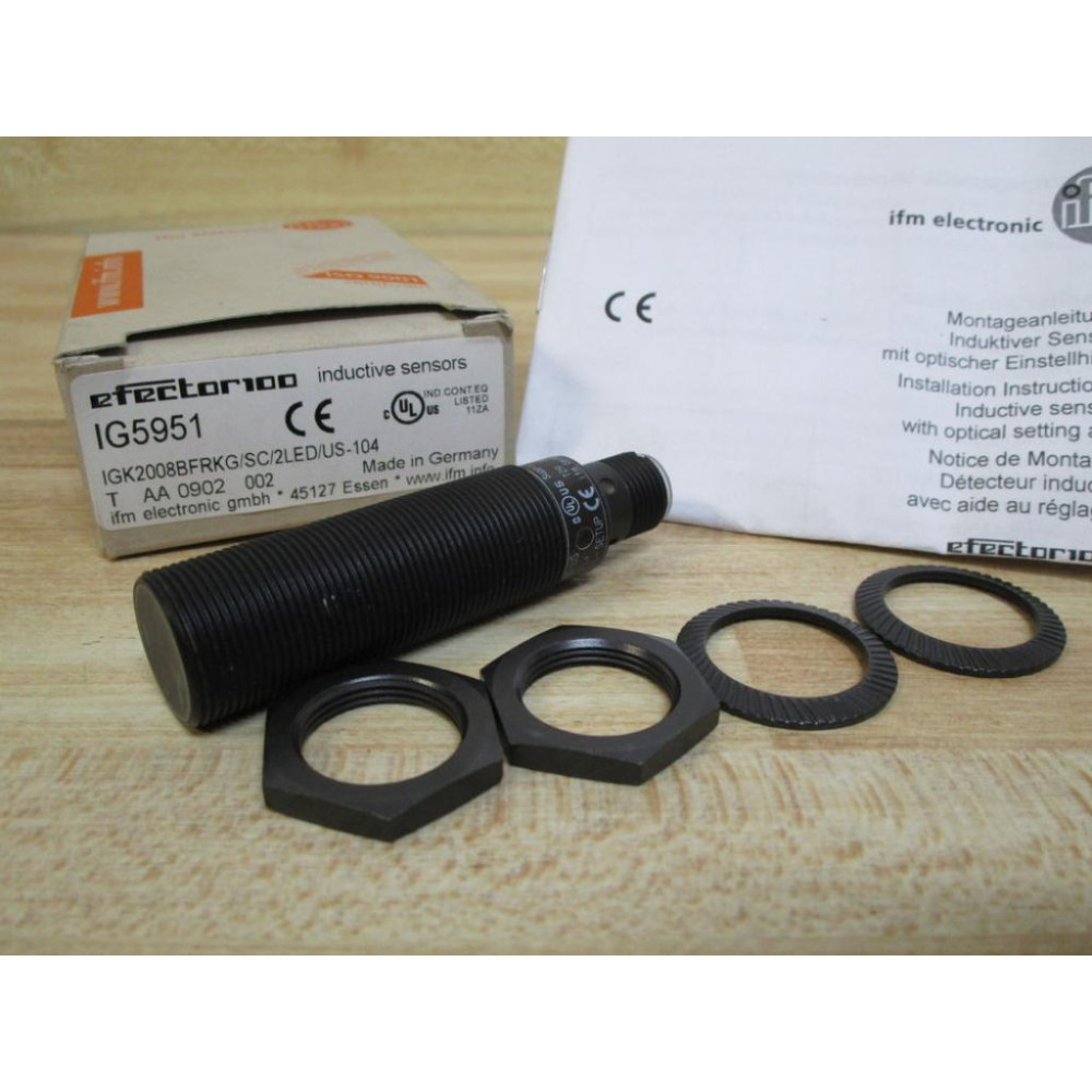 IFM Efector IGK2008BFRKGSC2LEDUS-104-IR Sensor IG5951