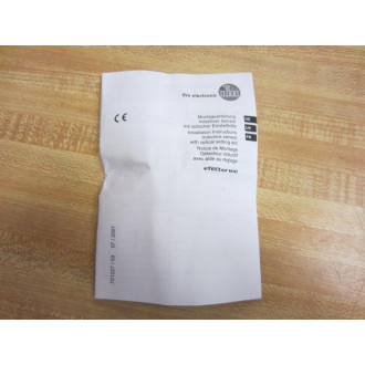 IFM Efector IGK2008BFRKGSC2LEDUS-104-IR Sensor IG5951