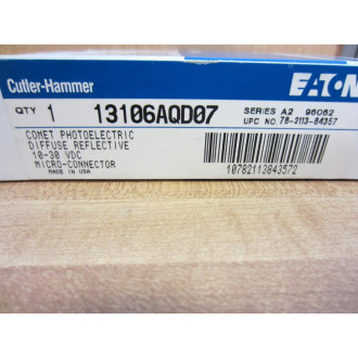 Cutler Hammer 13106AQD07 Photoelectric Sensor