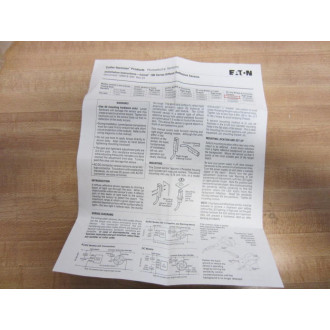 Cutler Hammer 13106AQD07 Photoelectric Sensor