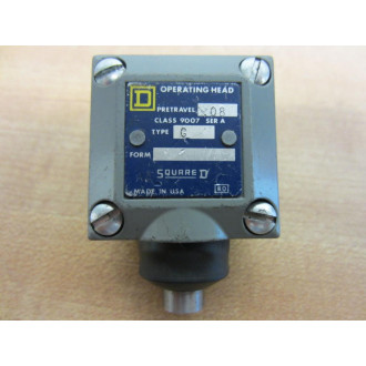 Square D 9007-G Limit Switch Head 9007G - Used