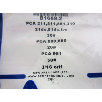 Armstrong B1669-2 Pressure Change Assembly B16692