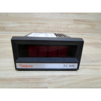 Simpson Electric Company 24503 Digital Panel Instrument - Used