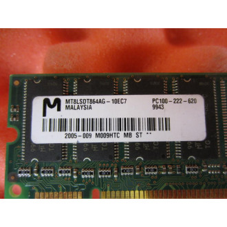 Micron MT8LSDT864AG-10EC7 PC100 SDRam 64MB - Used