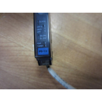 Keyence PS-T2 Photoelectric Sensor 89" Cable  8122211 - Used