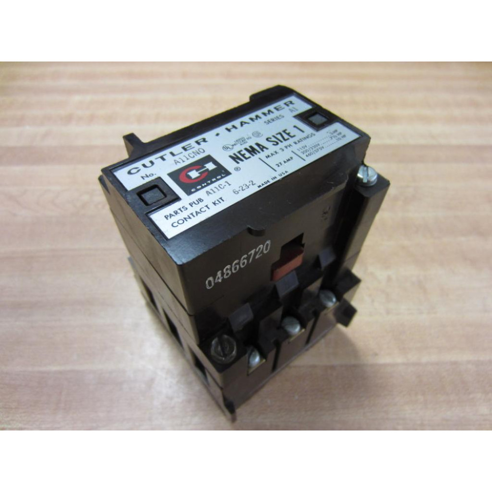 Cutler Hammer A11CNO Eaton Starter - Used