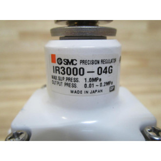 SMC IR3000-04G Mod. Prec. Regulator WGauge IR300004G - New No Box