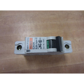 Merlin Gerin 17411 Square D Breaker 0.5A MG17411 Schneider - Used