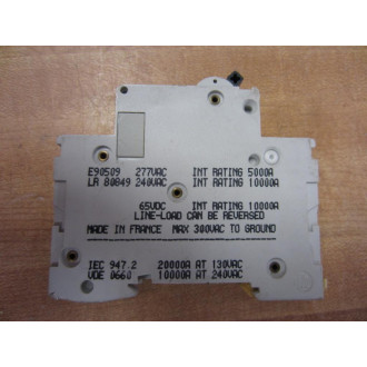 Merlin Gerin 17411 Square D Breaker 0.5A MG17411 Schneider - Used