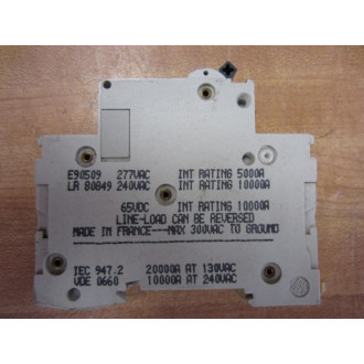 Merlin Gerin 17404 Square D Breaker 5A MG17404 Schneider - Used