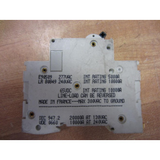 Merlin Gerin 17405 Square D Breaker 7A MG17405 Schneider - Used