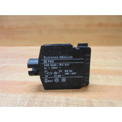 Klockner-Moeller EF0C Lamp Socket Element - New No Box