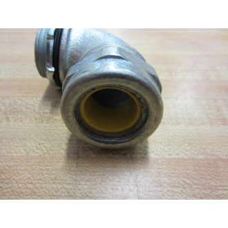 O-ZGedney SR-9-1008 90 Deg Strain Relief Connector 1In (Pack of 2)