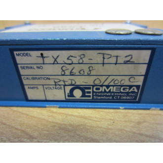 Omega Engineering TX58-PT2 Transmitter TX58PT2 - New No Box