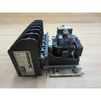 Square D 8501 H0-60 AC Control Relay Series D - Used