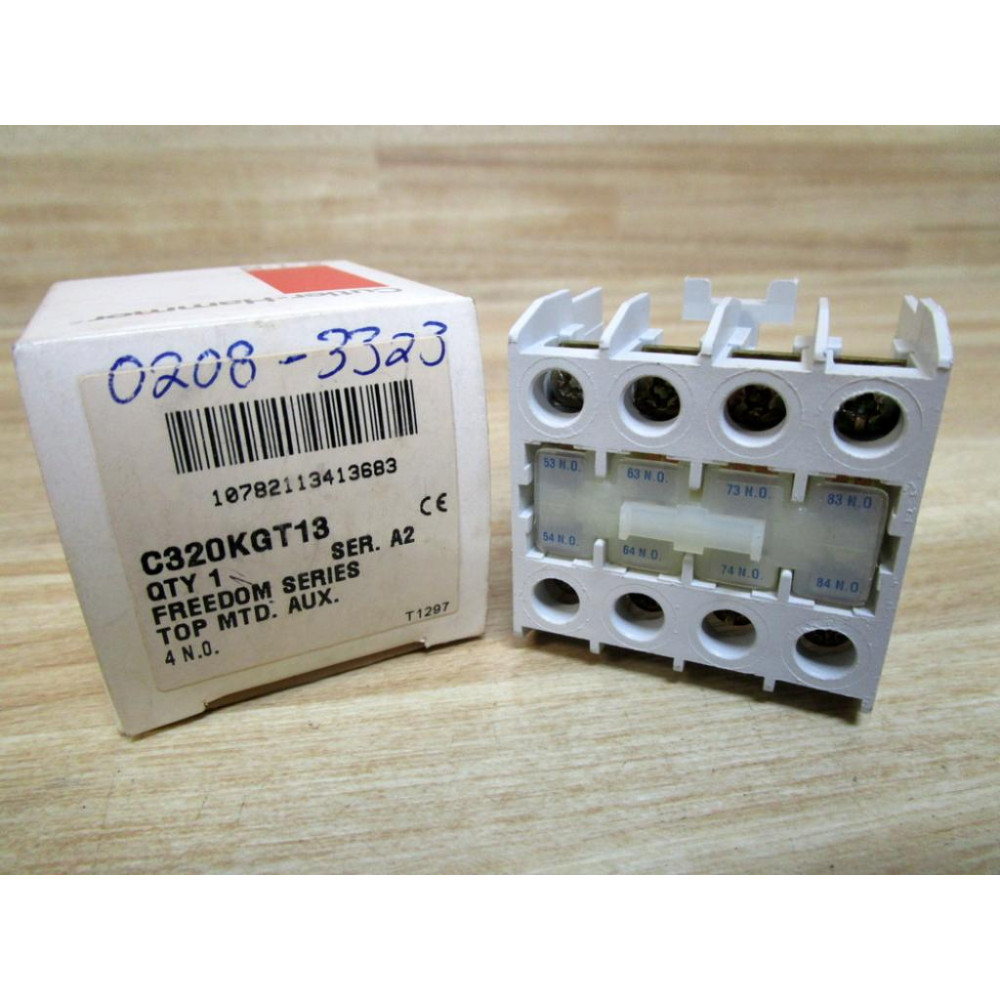 Cutler Hammer C320KGT13 Eaton Auxiliary Contact Series A2